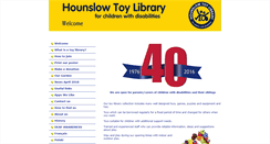 Desktop Screenshot of hounslowtoylibrary.co.uk